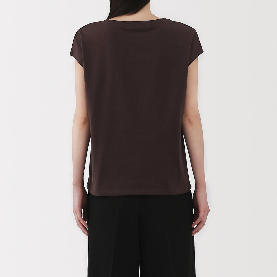 W's Jersey french sleeve T-shirt WhiteXS