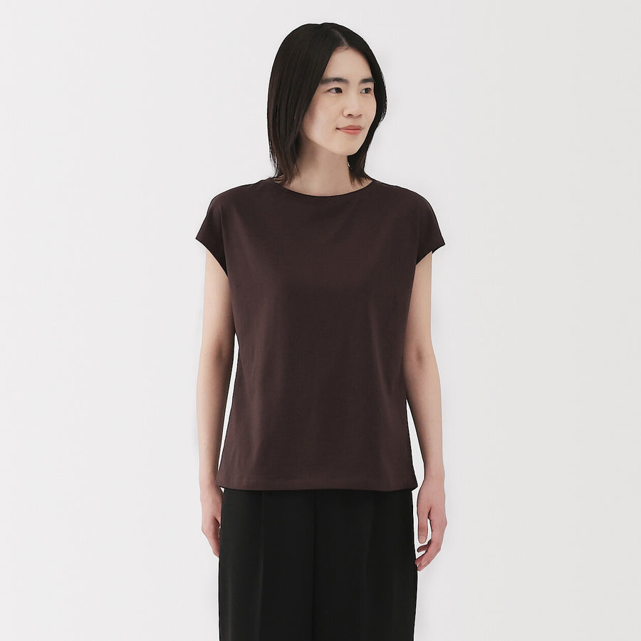 W's Jersey french sleeve T-shirt WhiteXS