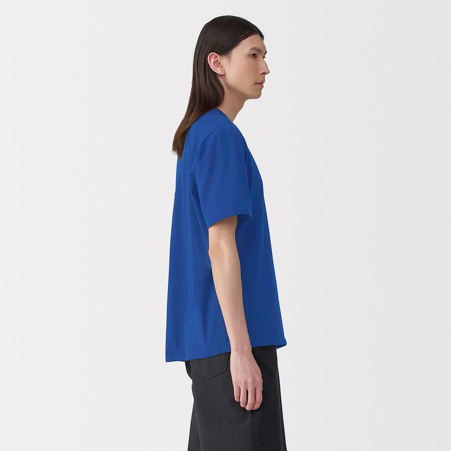 M's knitted by traditional method crewneck SS T-shirtWhiteS
