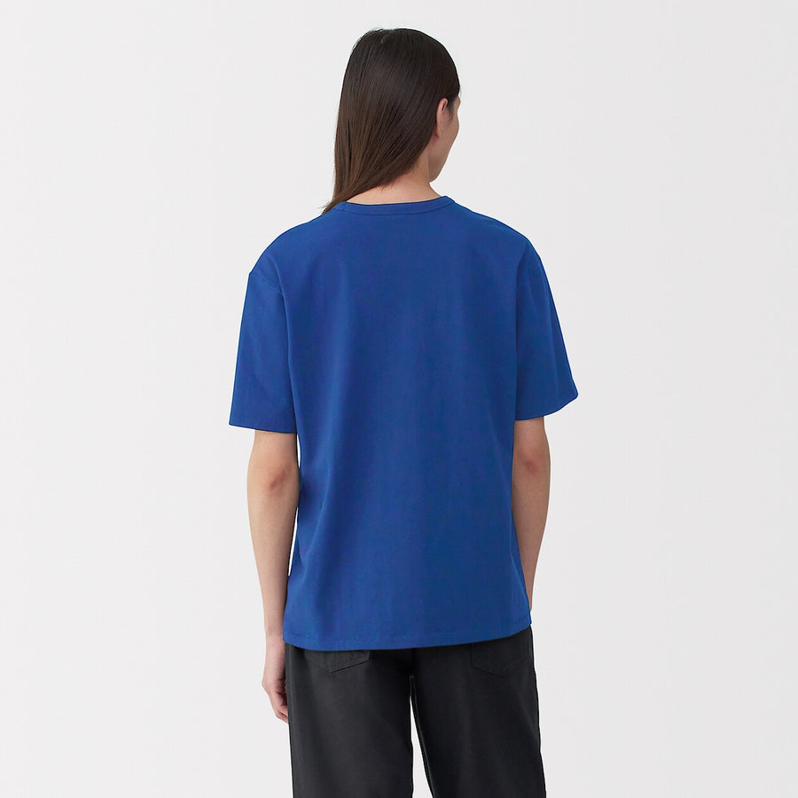 M's knitted by traditional method crewneck SS T-shirtWhiteS
