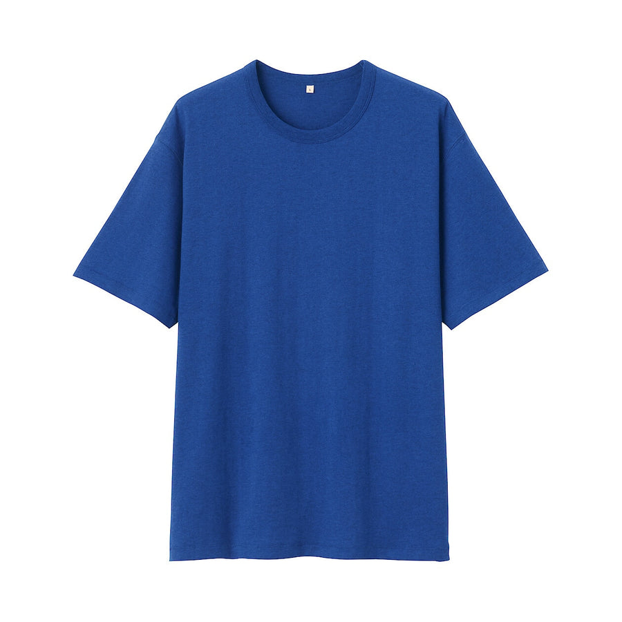 M's knitted by traditional method crewneck SS T-shirtWhiteS