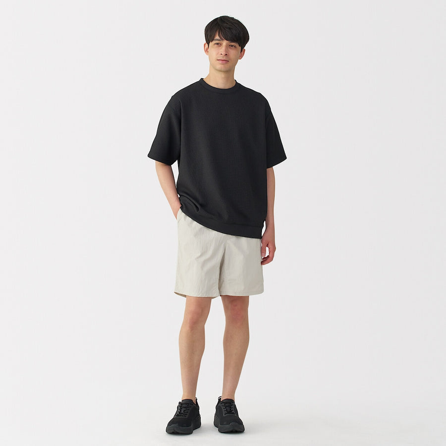 M's Water repellent shorts Medium greyXS