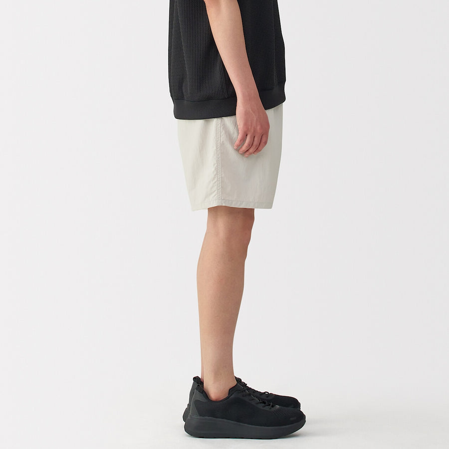 M's Water repellent shorts Medium greyXS