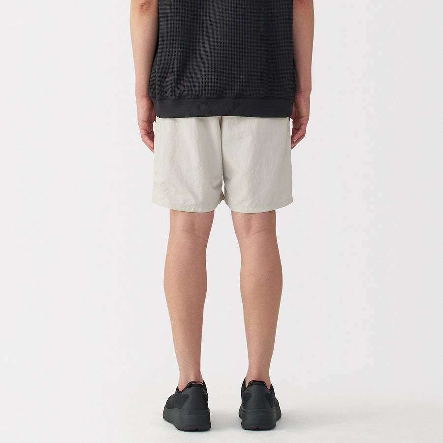 M's Water repellent shorts Medium greyXS
