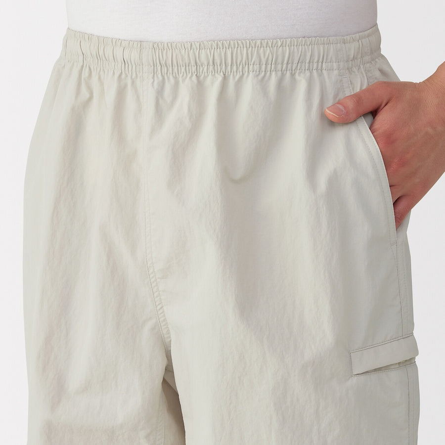 M's Water repellent shorts Medium greyXS
