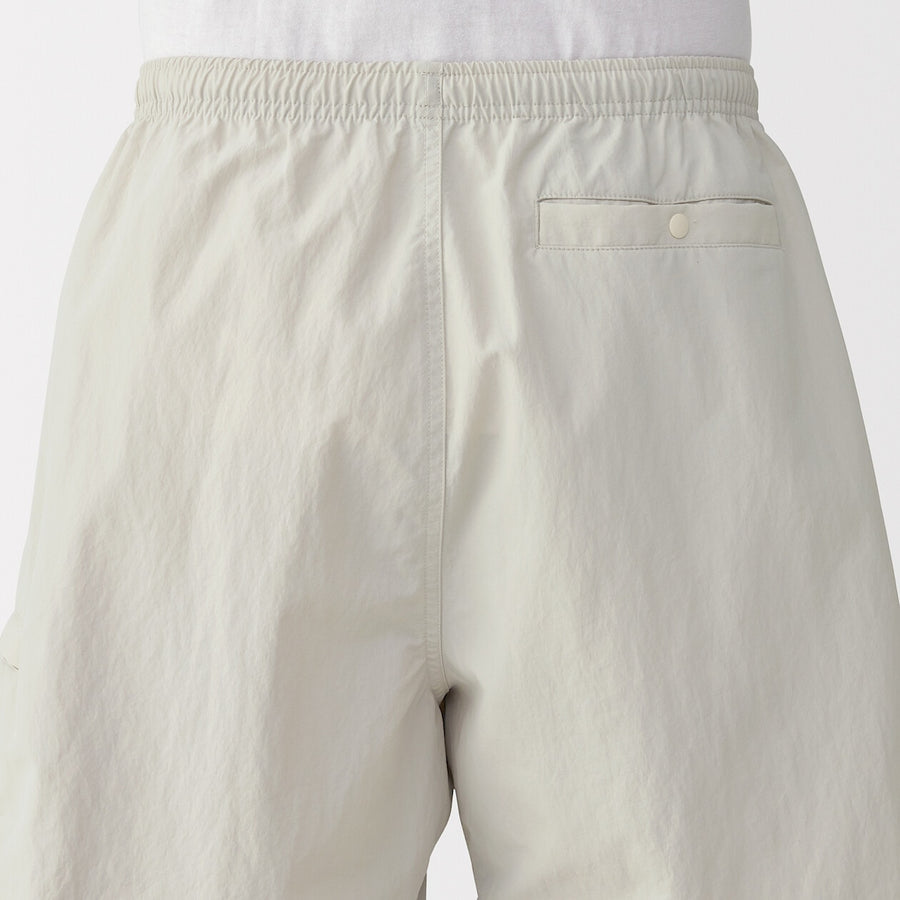 M's Water repellent shorts Medium greyXS