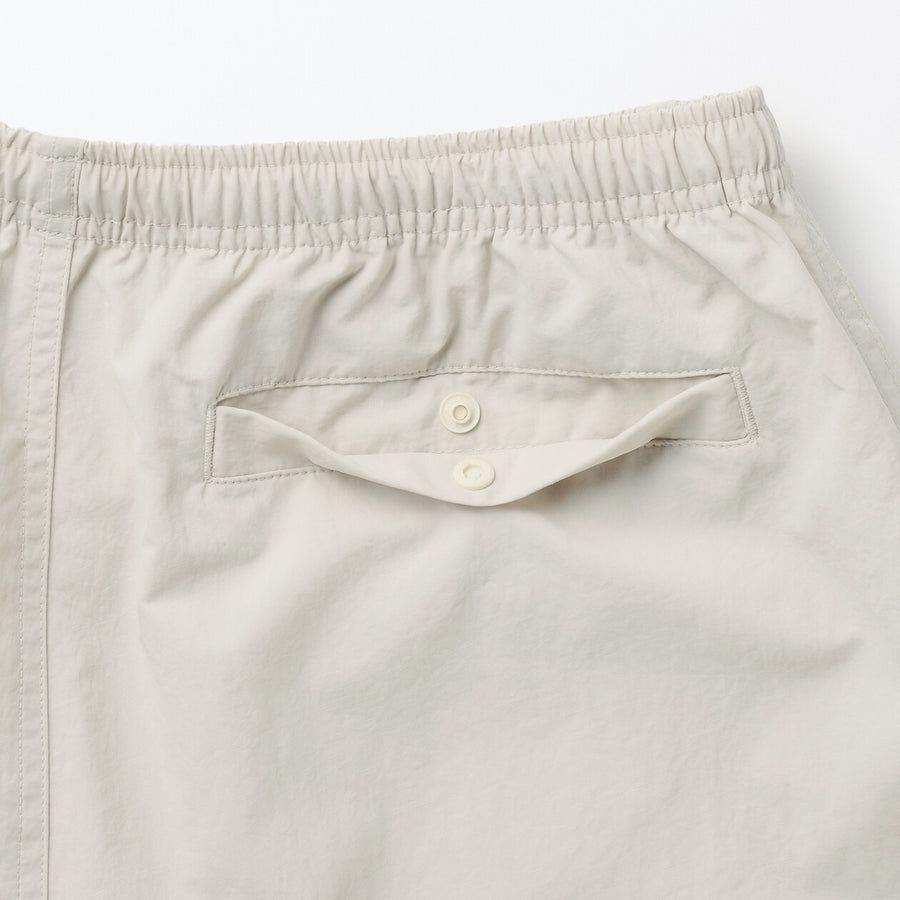 M's Water repellent shorts Medium greyXS