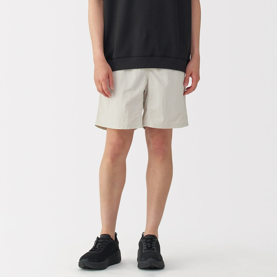 M's Water repellent shorts Medium greyXS