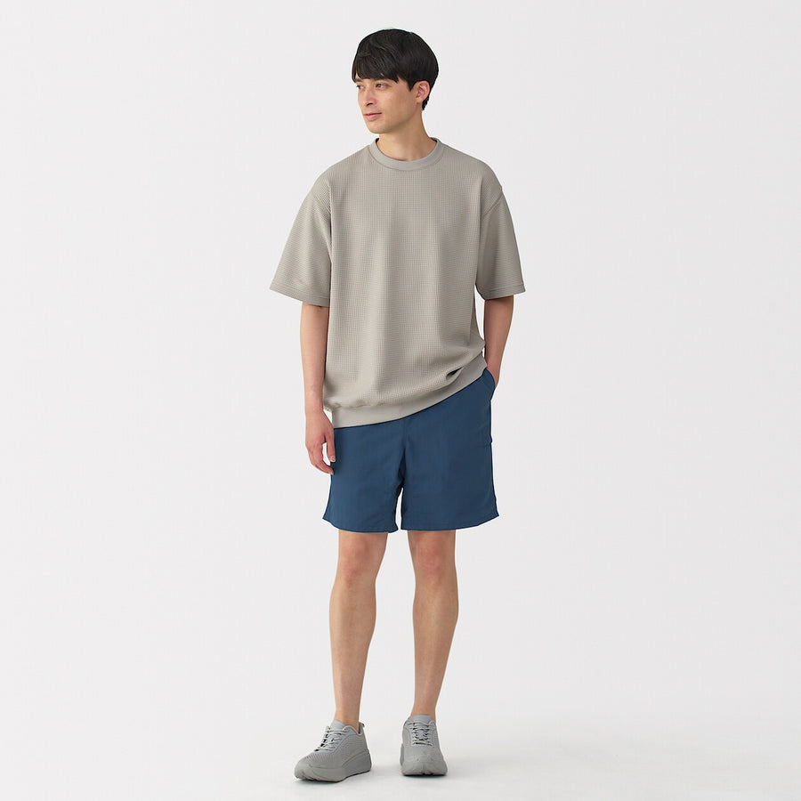 M's Water repellent shorts Medium greyXS