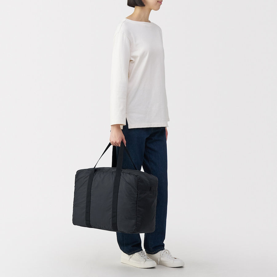 Buy MUJI Pocketable Water Repellent Wide Boston Bag