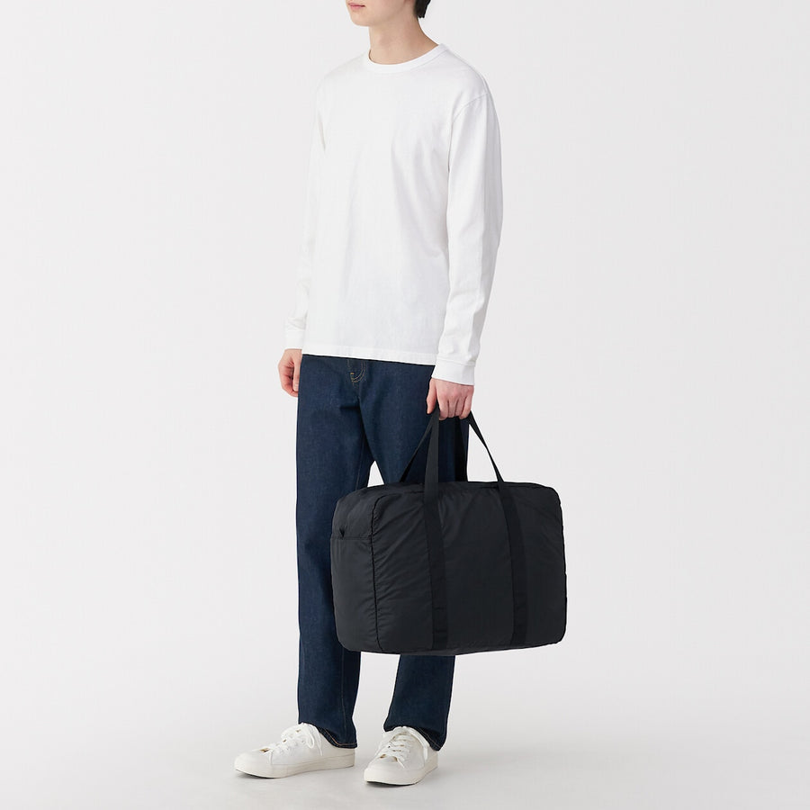 Buy MUJI Pocketable Water Repellent Wide Boston Bag