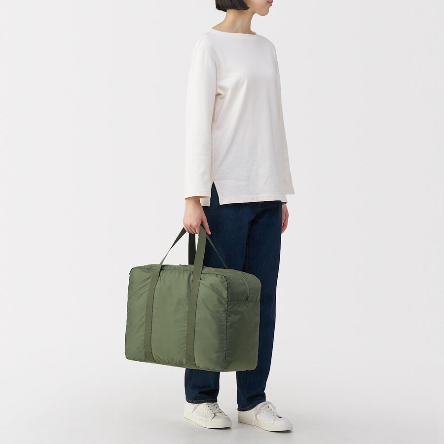Buy MUJI Pocketable Water Repellent Wide Boston Bag
