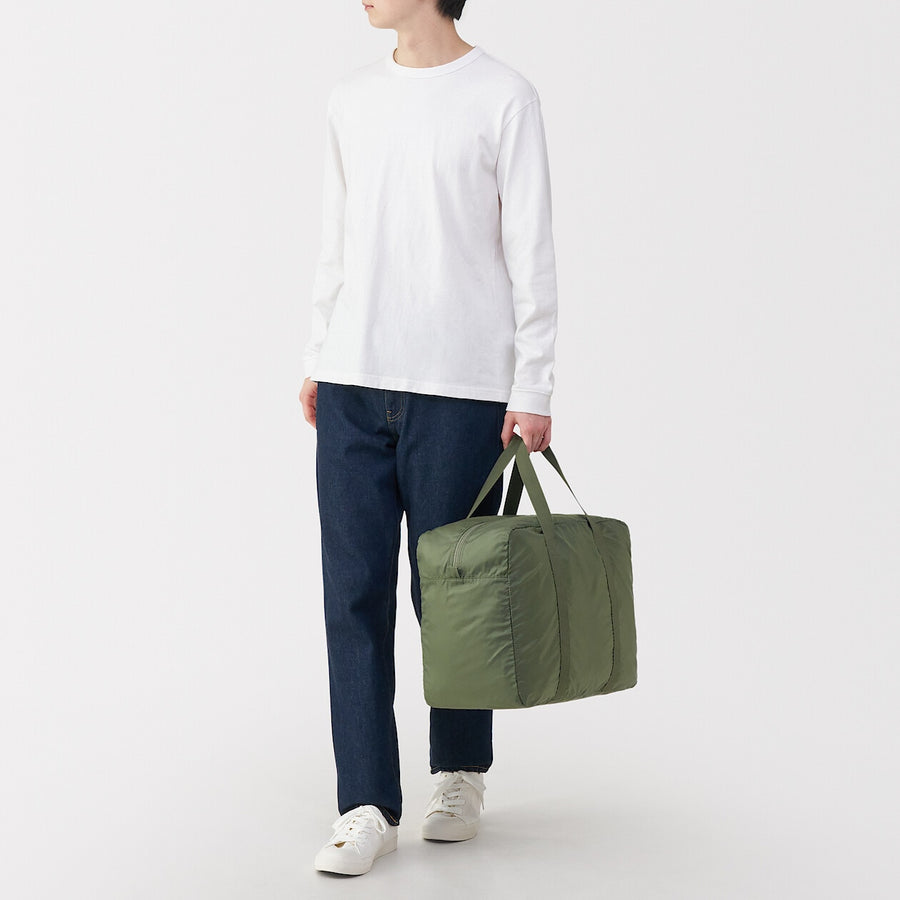 Buy MUJI Pocketable Water Repellent Wide Boston Bag