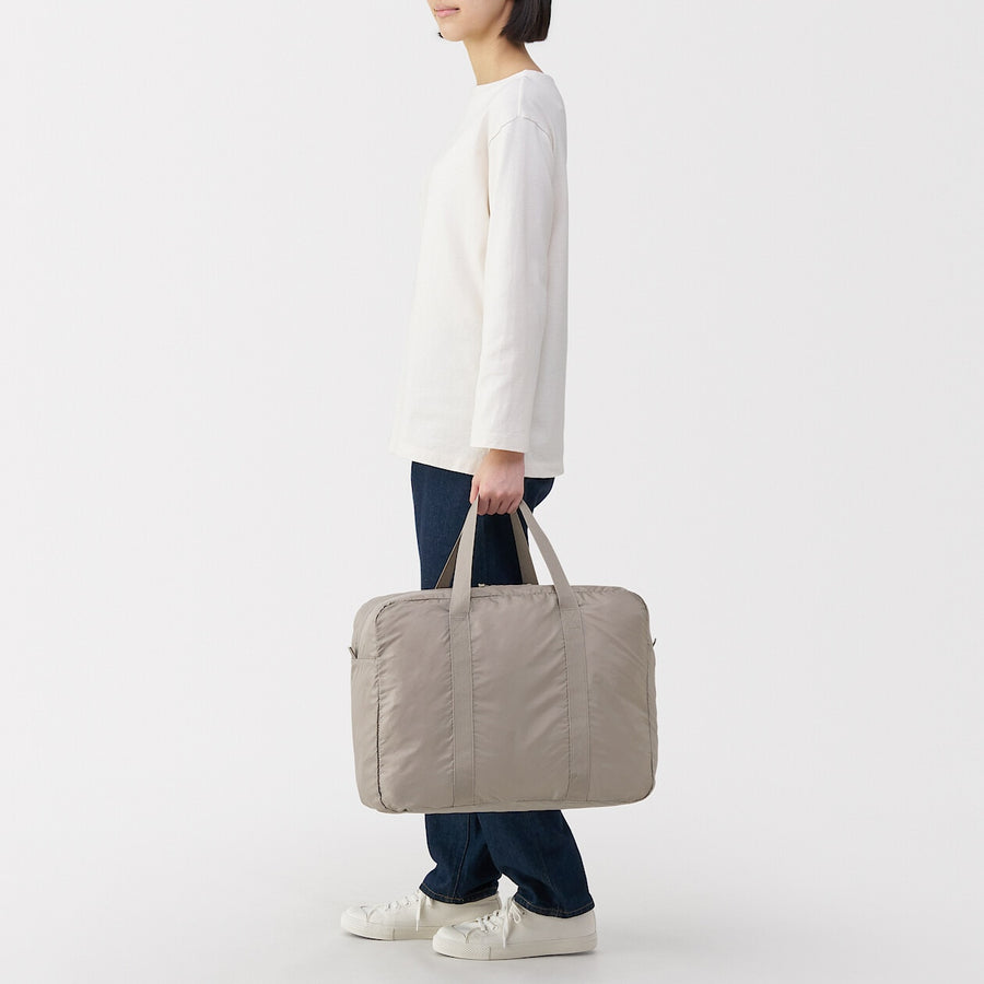 Buy MUJI Pocketable Water Repellent Wide Boston Bag