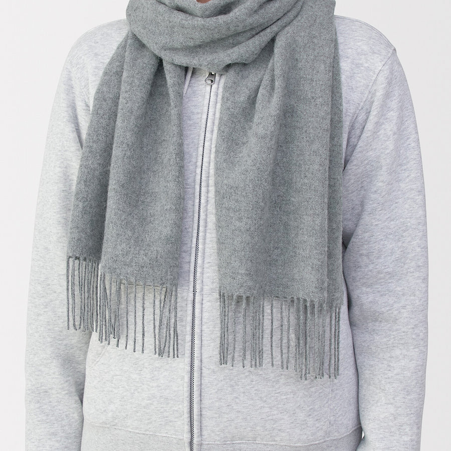 Buy MUJI Unisex Fluffy Wool Stole