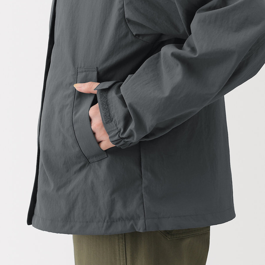 Packable Water Repellent Hooded Jacket