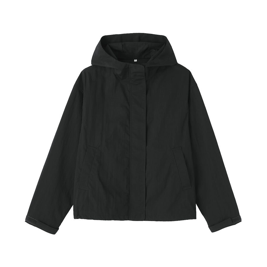 Packable Water Repellent Hooded Jacket