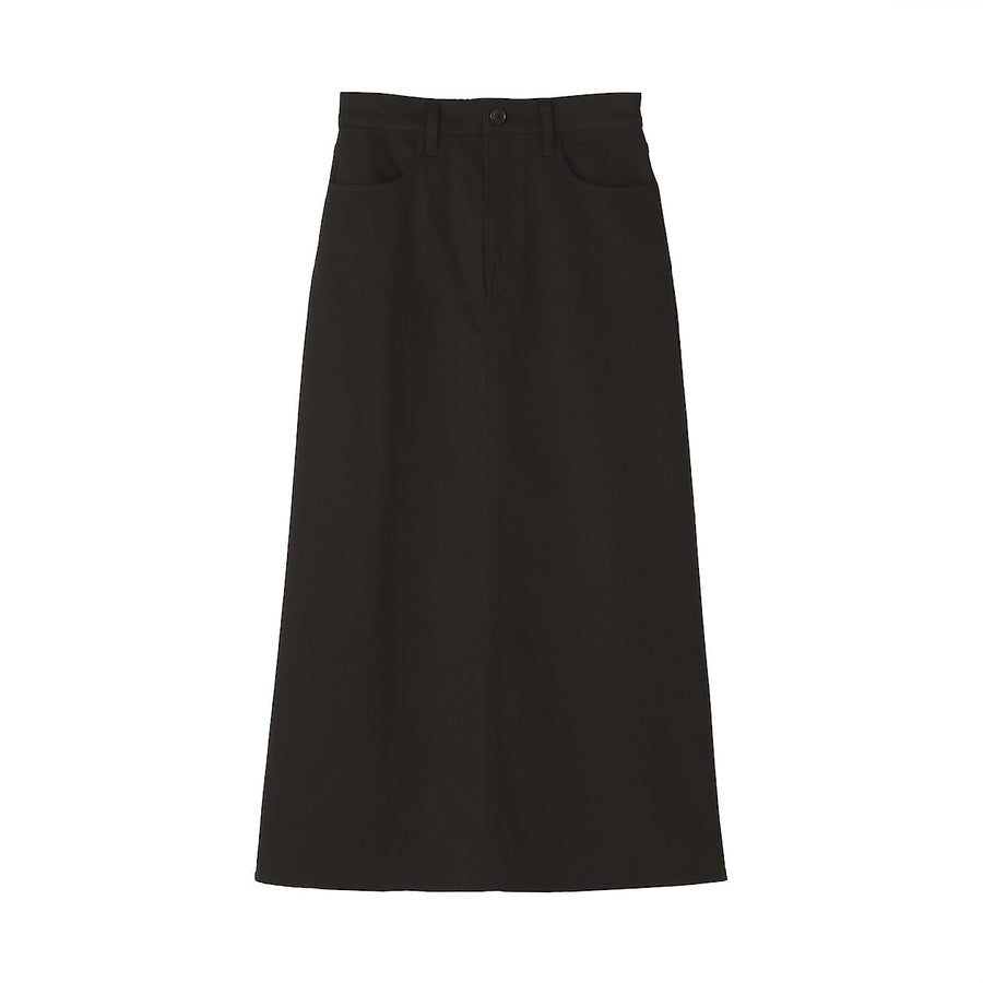W's stretch denim A-line skirt BlueXS