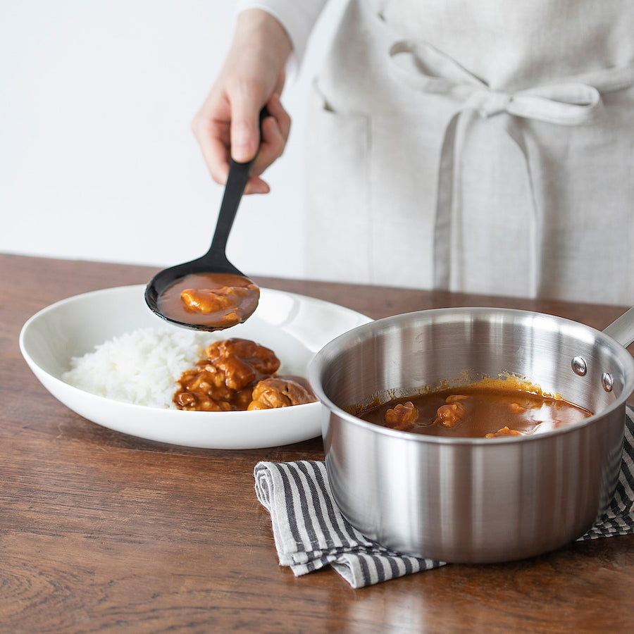 STONE BEIGE DISH FOR CURRY RICE