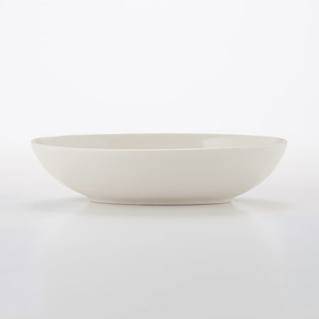 Beige Porcelain Oval Dish