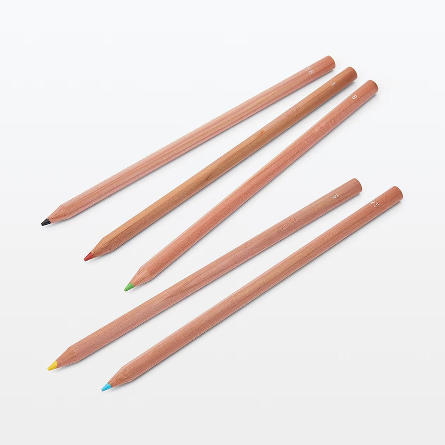 Coloured Pencils - Box of 12 - MUJI Australia