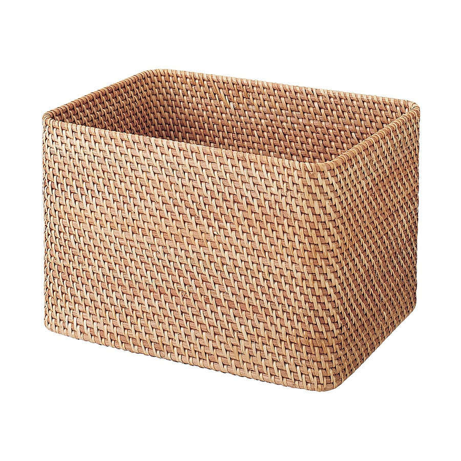 Buy MUJI Stackable Rattan Basket - Rectangular