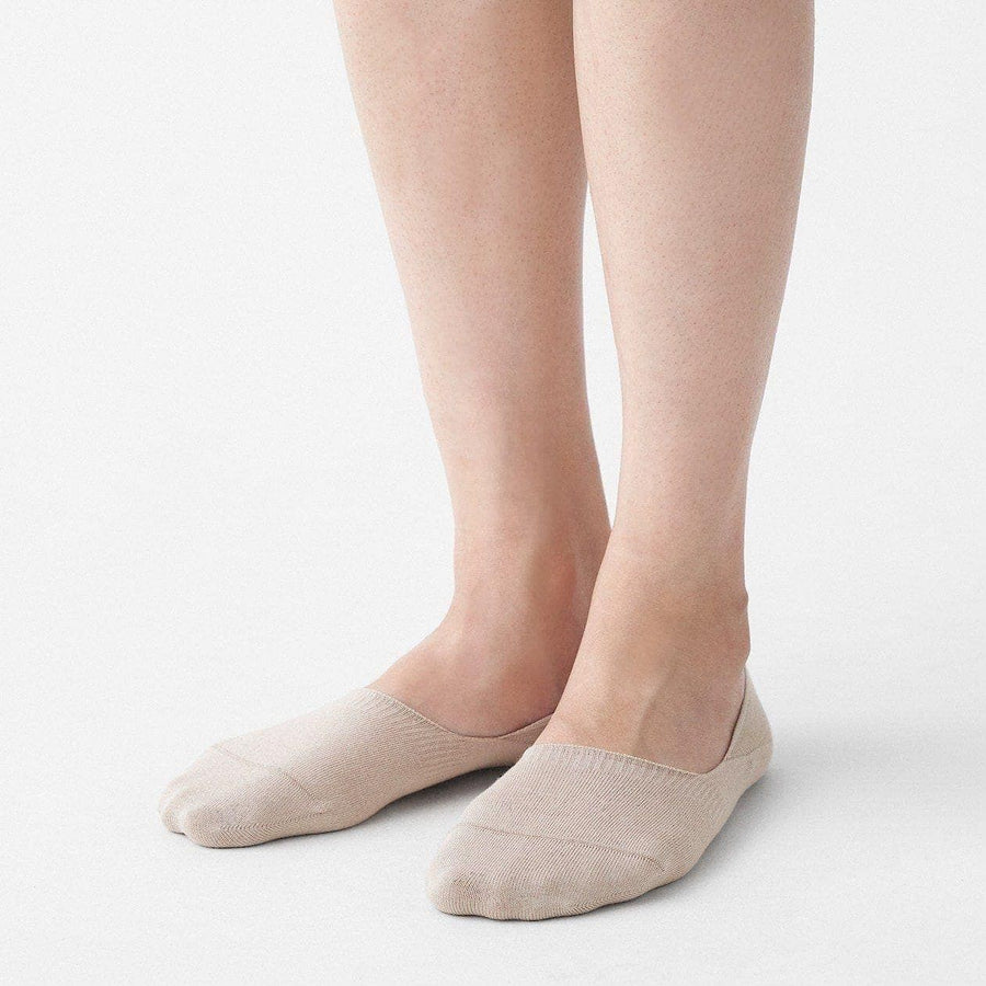 Thin No-Show Socks with Heel Grip