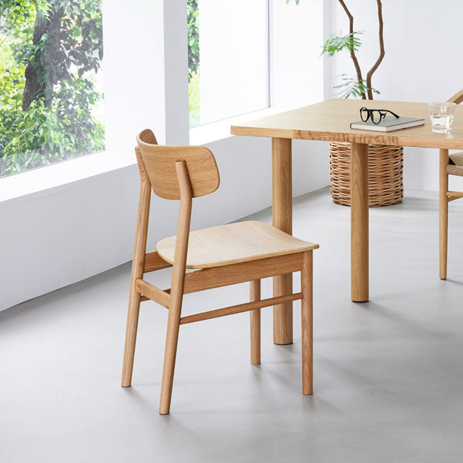 Beechwood Round Chair