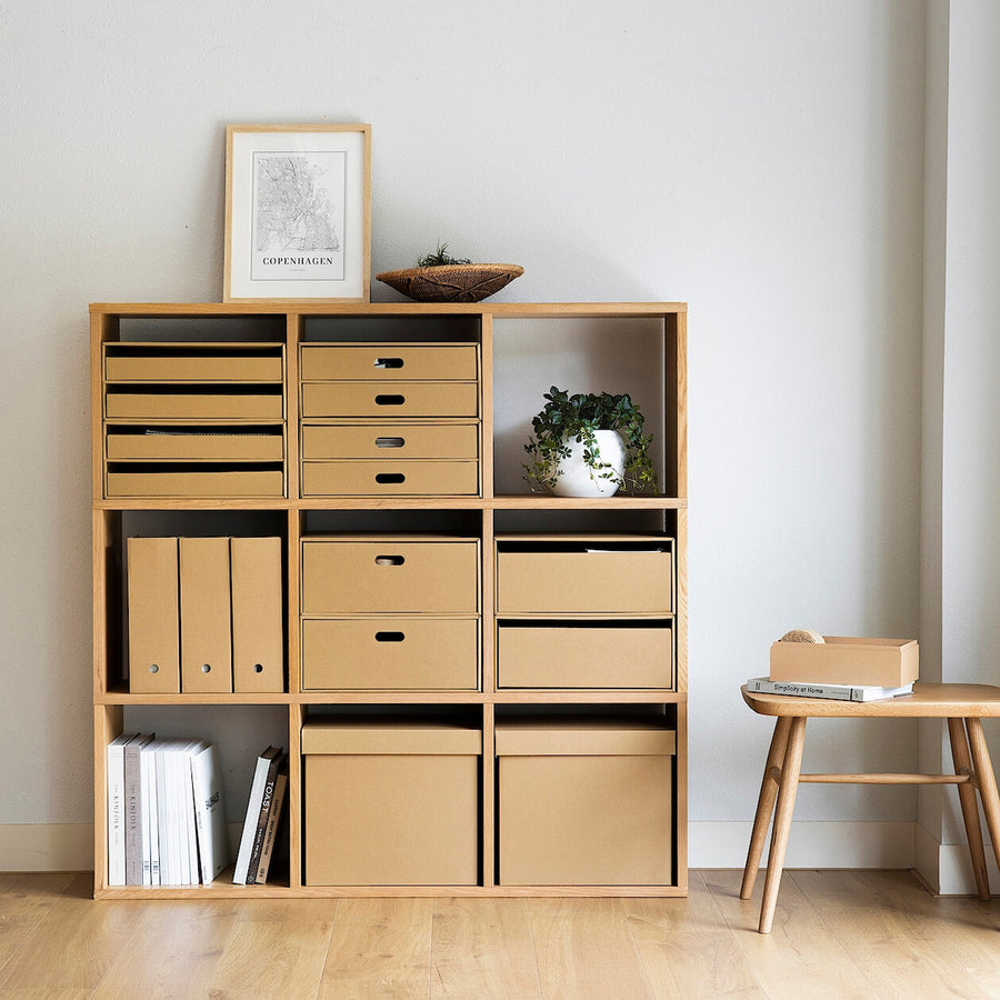 Stacking Shelf Set - 3 Shelves - 3 Compartments