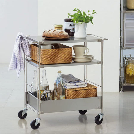 Stainless Unit Shelf - Wagon Set