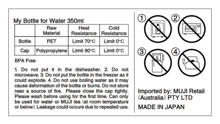 My Bottle for Water (330ml)