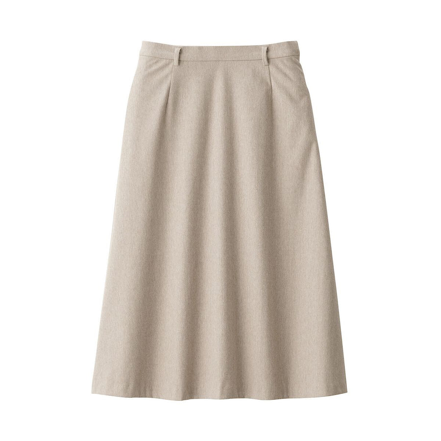 Stretch Brushed Flare Skirt