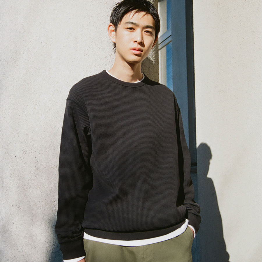 Double Knit Crewneck Pullover