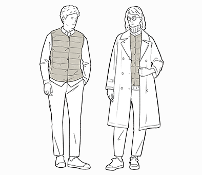 Excellent as both an inner layer and an outer layer