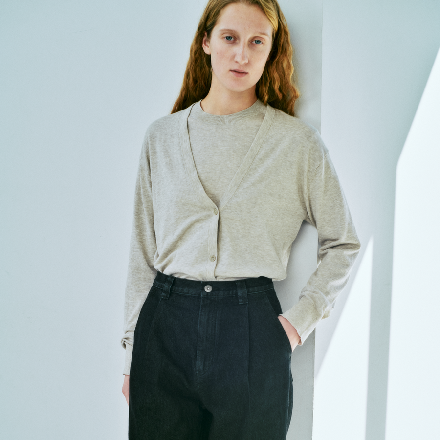 MUJI Labo High Gauge Knit Cardigan
