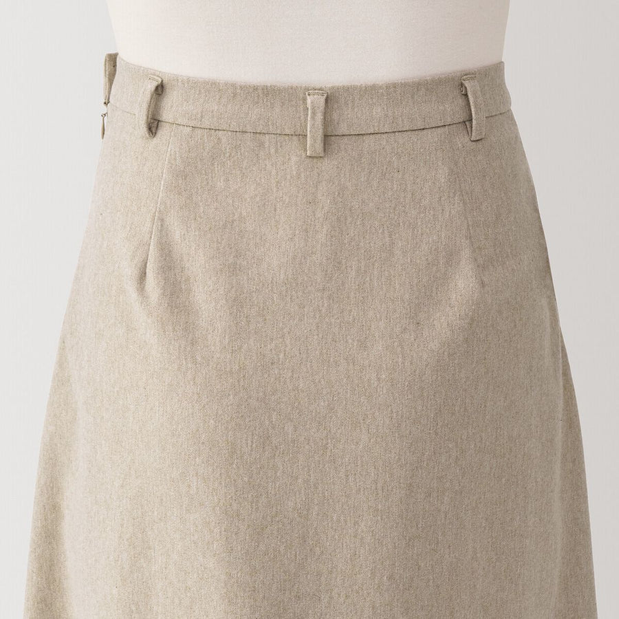 Stretch Brushed Flare Skirt