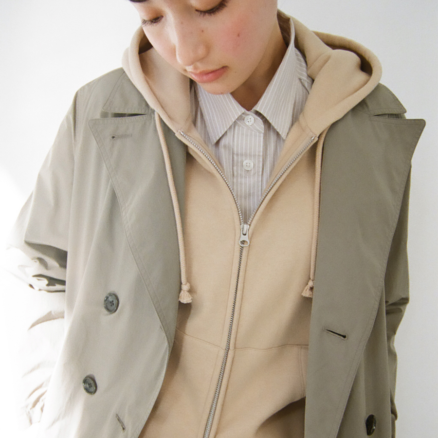 Water Repellent Trench Coat