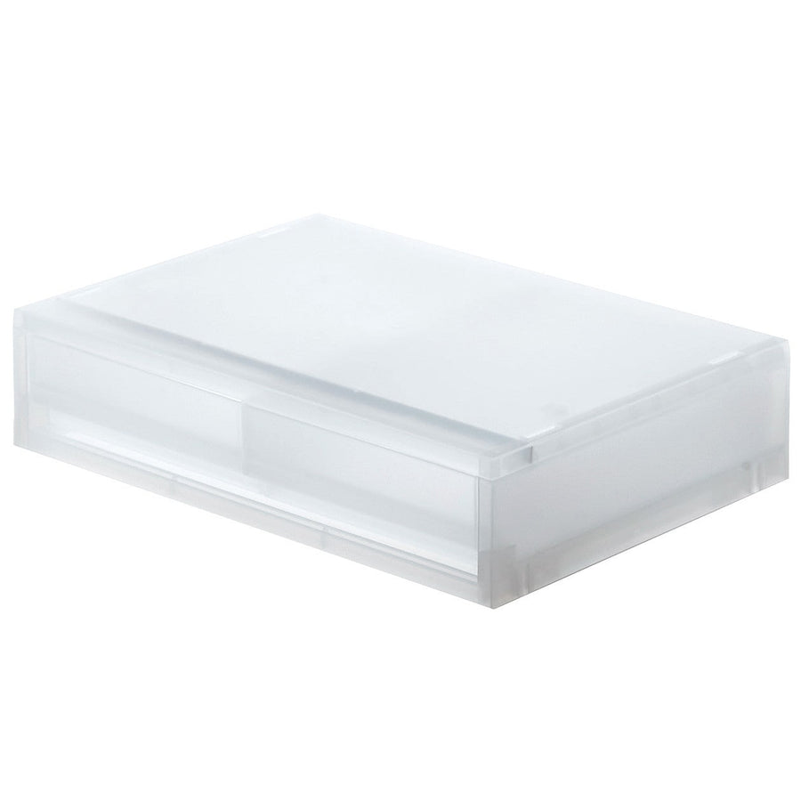 Storage Case Wide Buy MUJI 2-Drawer Polypropylene Storage Case Wide - Extra Shallow