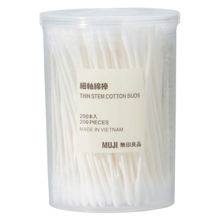 Thin Cotton Buds (200pcs)