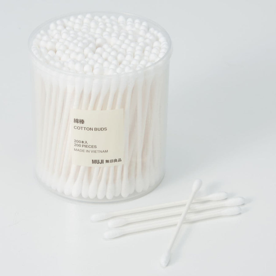 Cotton Buds (200 Pack) - MUJI Australia