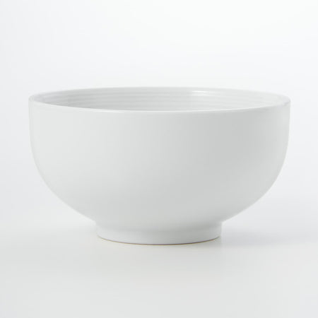White Porcelain Donburi Bowl - Small