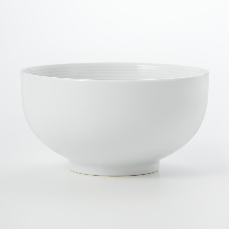 White Porcelain Donburi Bowl - Small