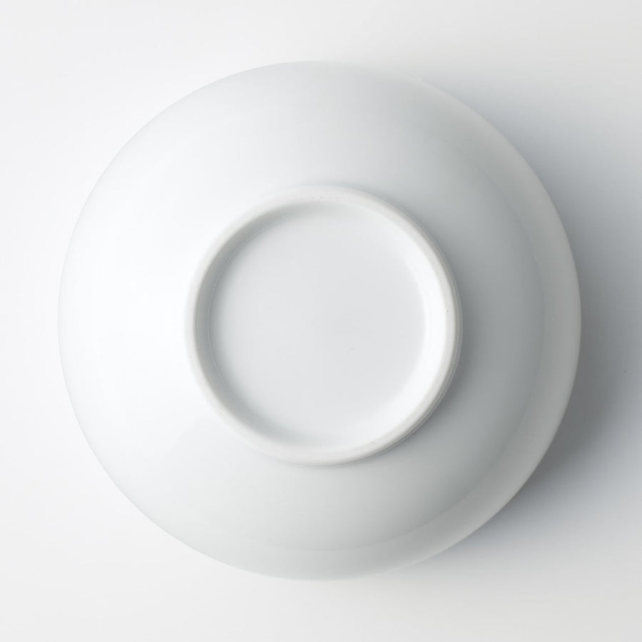 White Porcelain Donburi Bowl - Small