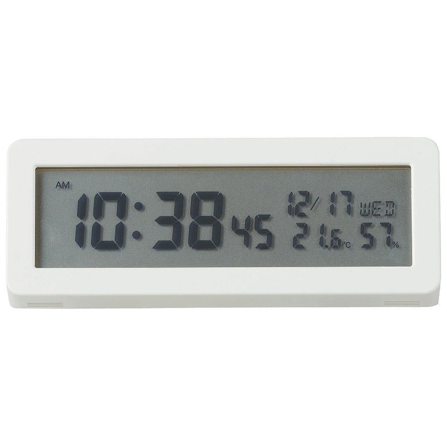 Digital Clock With Volume-Adjustable Alarm - MUJI Australia