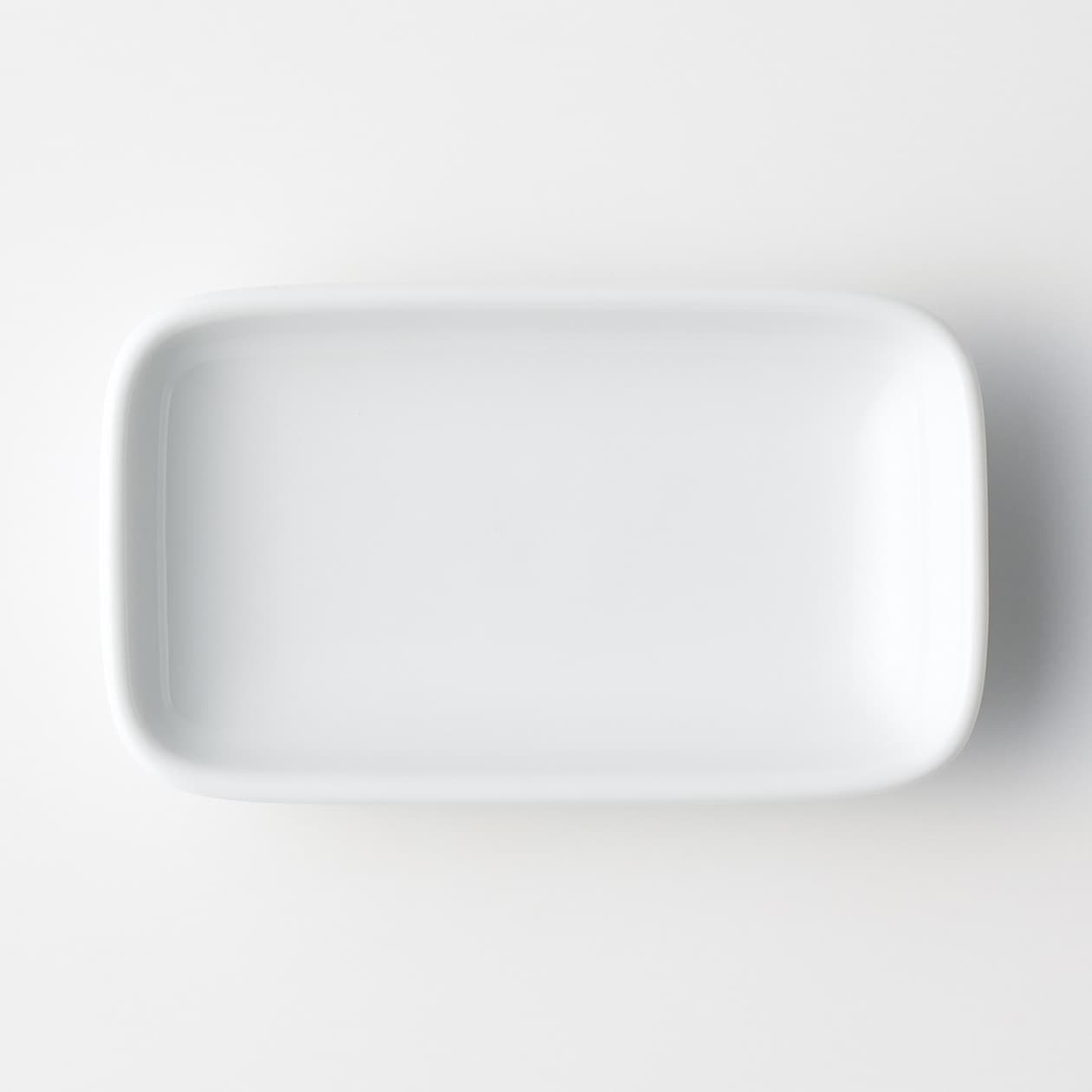 Buy MUJI White Porcelain Rectangular Dish - Small