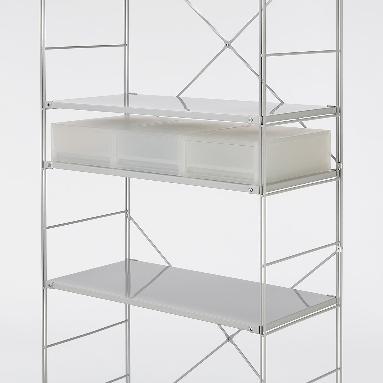 Buy MUJI Polypropylene Storage Case - Shallow