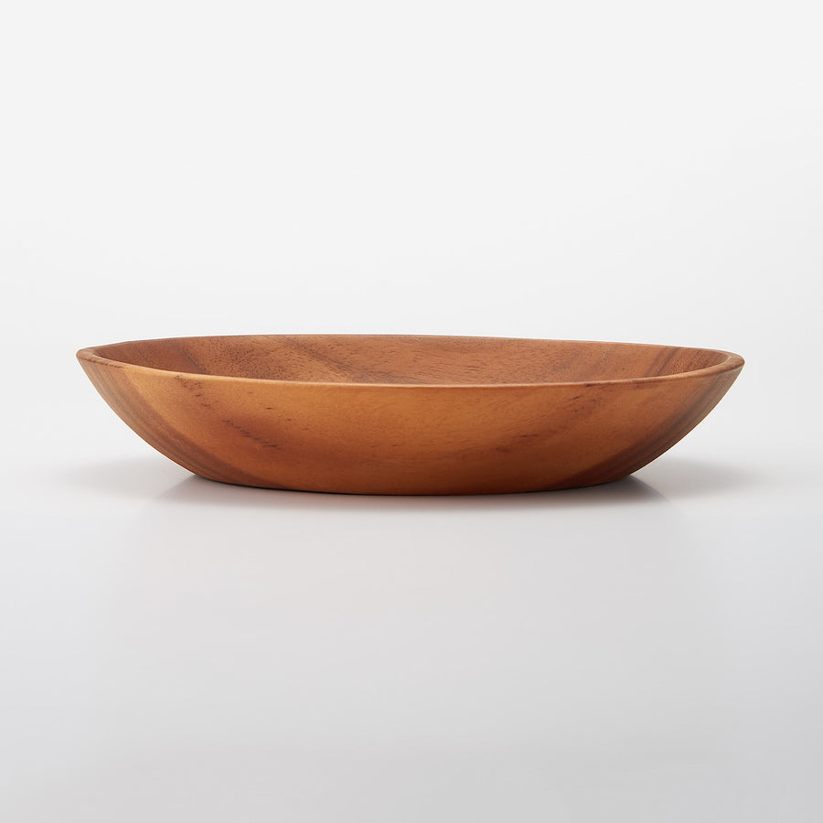 Acacia Deeper Plate - Large - MUJI Australia