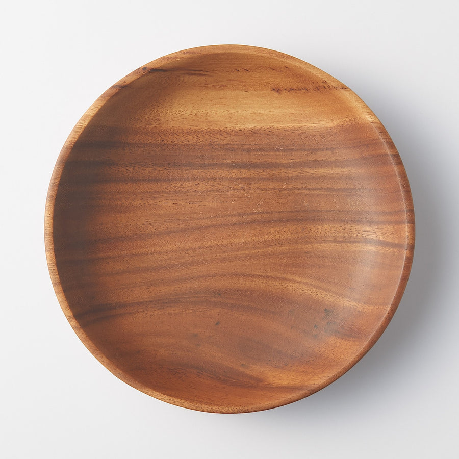 Acacia Deeper Plate - Large - MUJI Australia