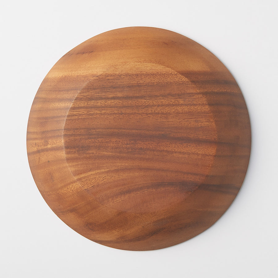 Acacia Deeper Plate - Large - MUJI Australia