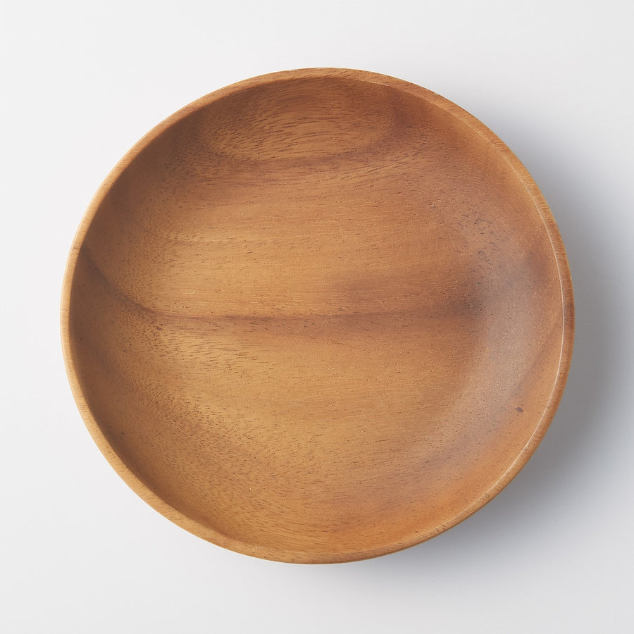 Acacia Deeper Plate - Medium - MUJI Australia